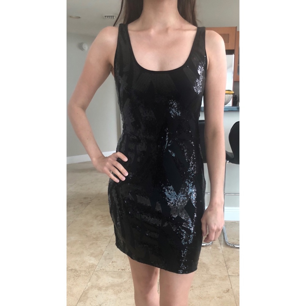 Miami Vibes Black Bodycon Dress